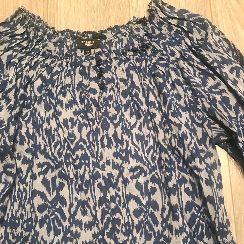 Talbots summer top - Picture 2 of 3